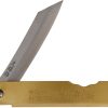 Higonokami Warikomi Snake Folding Knife 3.25" Blue Paper Steel