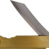 Higonokami Warikomi Boar Folding Knife Blue Paper Steel Brass