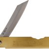 Higonokami Warikomi Folder Rat 3.25" Blue Paper Steel Folding Knife