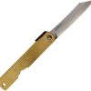 Higonokami Warikomi Folder Ox Blue Paper Steel Folding Knife Japan