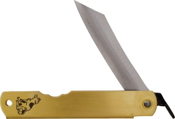 HIGOZOD10_add_03.jpg Higonokami Warikomi Folder Dog Blue Paper Steel Folding Knife