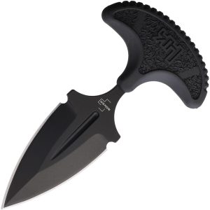 HK06HK001.jpg Heckler & Koch FX02 Push Dagger - 2.5in D2 Black
