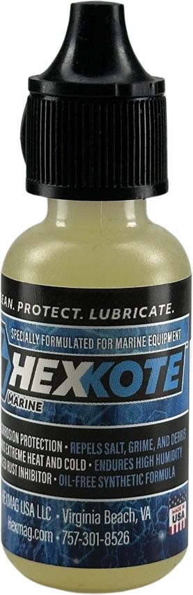 Hexkote Marine Series Dropper Bottle - 0.5oz
