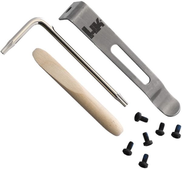 HK54084.jpg Heckler & Koch Incursion Clip Kit - Satin Stainless Deep Carry
