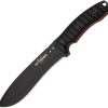 Hydra Knives Stygian Fixed Blade 7" N690 Black G10 Kydex