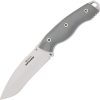 Hydra White Noise Fixed Blade Knife K110 Steel Gray G10