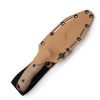 Hydra Noctem Fixed Blade Knife K110 Steel Tan G10 EDC