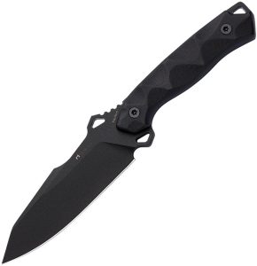 Hydra Knives Hecate II Fixed Blade Black - Niolox