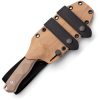 Hydra Knives Hecate II Fixed Blade Desert Tan Niolox 5"
