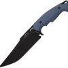 Hydra Knives Legio IX Fixed Blade Blue Sleipner Steel 7.13"
