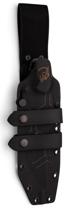 Hydra Knives Legio IX Fixed Blade Blue Sleipner Steel 7.13"