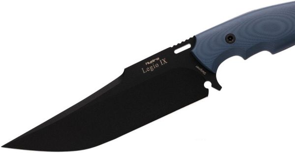 Hydra Knives Legio IX Fixed Blade Blue Sleipner Steel 7.13"