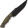 Hydra Legio IX Fixed Blade Green G10 Sleipner Steel Knife