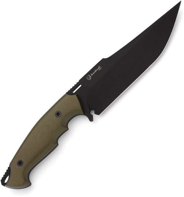 Hydra Legio IX Fixed Blade Green G10 Sleipner Steel Knife