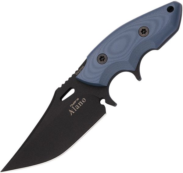 Hydra Knives Alano Fixed Blade Blue G10 Sleipner Steel