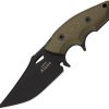 Hydra Knives Alano Fixed Blade Green G10 Sleipner Steel