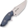 Hydra Knives Alano Fixed Blade Blue 4" Sleipner Steel