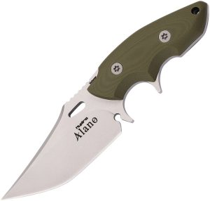 Hydra Knives Alano Fixed Blade Green - Sleipner