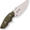 Hydra Knives Alano Fixed Blade Green - Sleipner