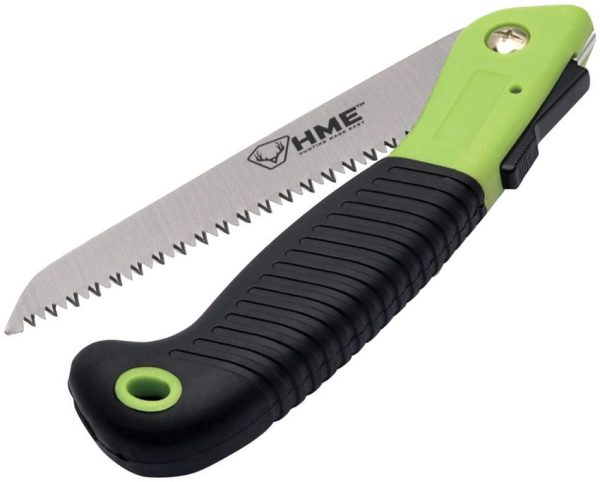 HME Folding Saw Carbon Steel Black Green