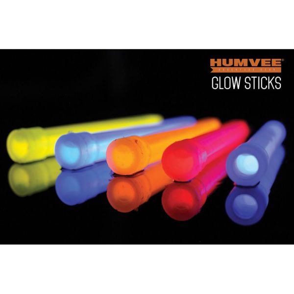 Humvee Safety Glow Sticks 6 Inch 10-Pack Mixed