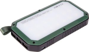 Humvee LED Light Power Bank 8000mAh Solar/USB