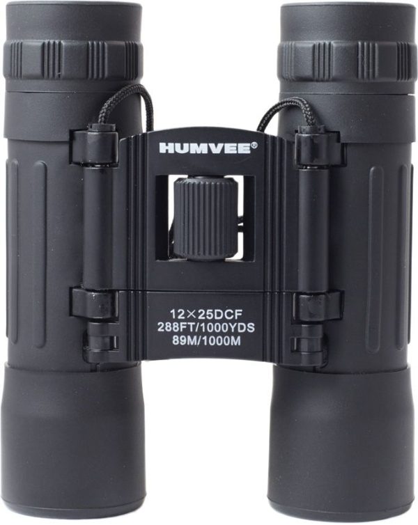 Humvee Compact Binoculars 12x25 Roof Prism