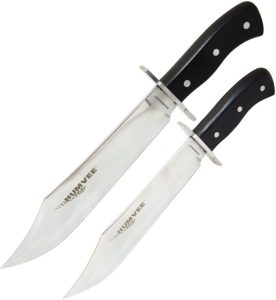 Humvee Two Piece Bowie Knife Combo with Sheath