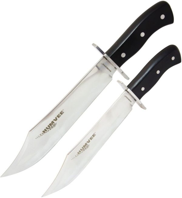 Humvee Two Piece Bowie Knife Combo with Sheath