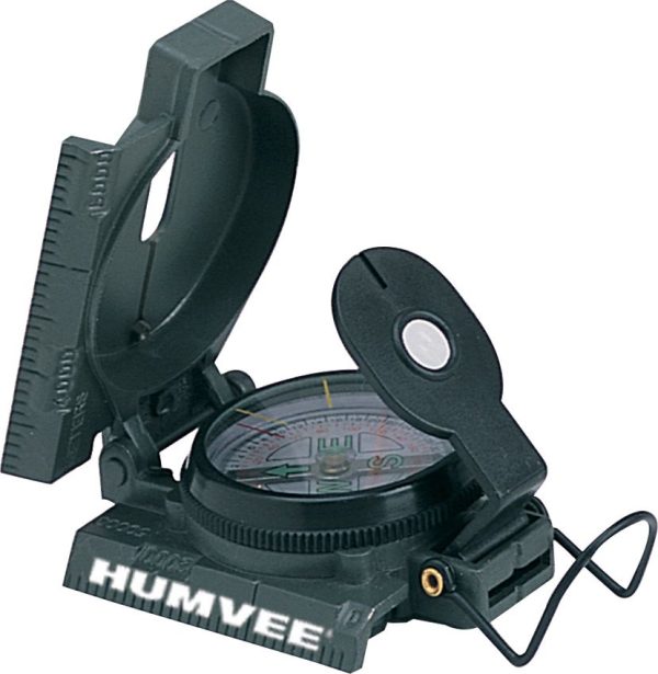 Humvee Liquid Filled Lensatic Compass OD Green