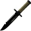 Humvee Next Gen Survival Knife - Sawback Stainless