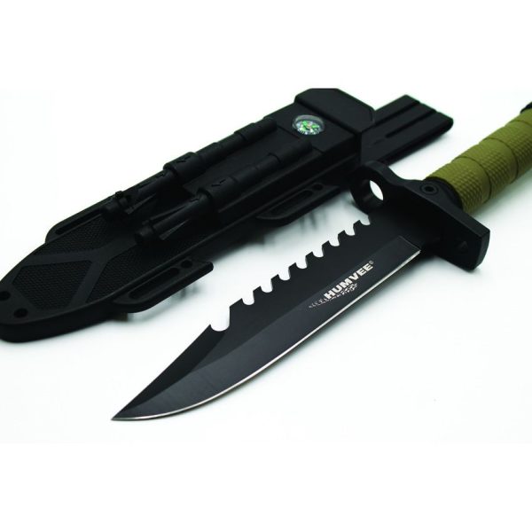 Humvee Next Gen Survival Knife - Sawback Stainless