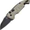 Hogue Auto A01 Microswitch Wharncliffe - FDE Cerakote