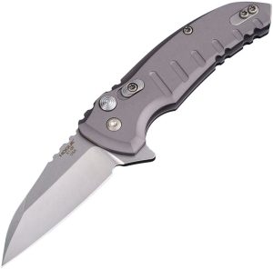 HO24162.jpg Hogue X1 Microflip CPM-154 Folding Knife Gray Aluminum