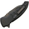 Hogue X1 Microflip Button Lock Wharncliffe - Black