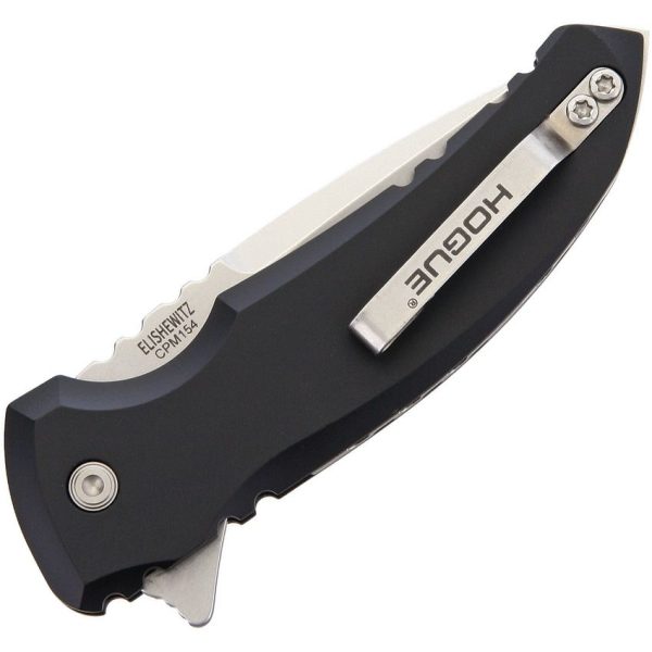 Hogue X1 Micro Button Lock Matte Black Folding Knife
