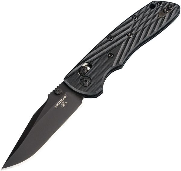Hogue Deka ABLE Lock Folding Knife CPM-20CV Black G10