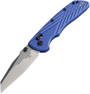 Hogue Deka ABLE Lock Wharncliffe CPM MagnaCut Blue Folding Knife