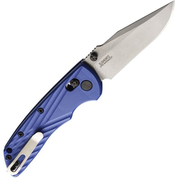 Hogue Deka ABLE Lock Blue Folding Knife CPM MagnaCut