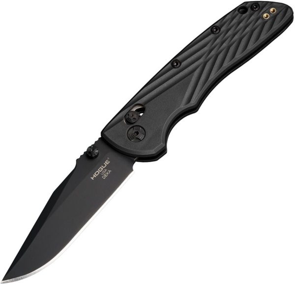 Hogue Deka ABLE Lock Folding Knife CPM MagnaCut Black Clip Point