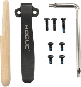 HO34080.jpg Hogue Deep Carry Clip Kit Black Finish