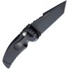 Hogue Auto Ex-A01 Button Lock Tanto Black Cerakote