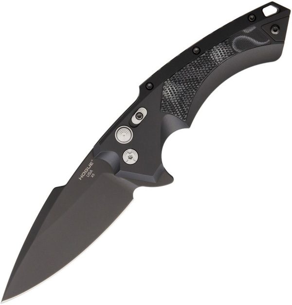 Hogue X5 Folder CPM 154 Spear Point Folding Knife Black