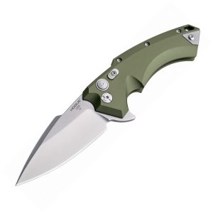 HO34571.jpg Hogue X5 Button Lock OD Spear Folding Knife CPM-154 3.5"