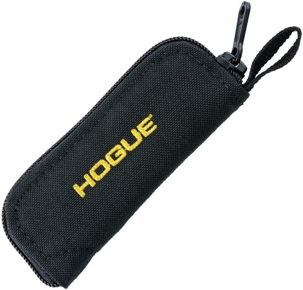 Hogue Medium Folder Zipper Pouch Black - 2x5 inch