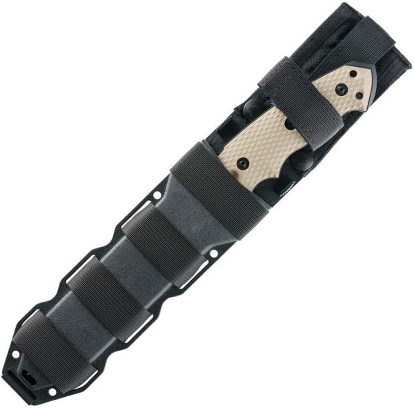 Hogue EX F01 Fixed Blade Tanto 7" A2 Steel Flat Dark Earth G10