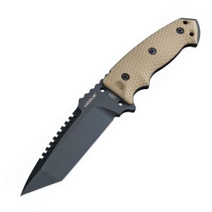 Hogue EX-F01 Fixed Blade Tanto A2 Steel FDE G10 Tactical Knife