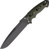 Hogue Tactical Fixed Blade 7" A2 Tool Steel Green G10 Handle
