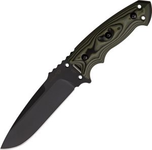 Hogue Tactical Fixed Blade A2 Tool Steel Green G10 Handle