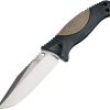 Hogue EX-F02 Fixed Blade Clip Point - Tan 154CM